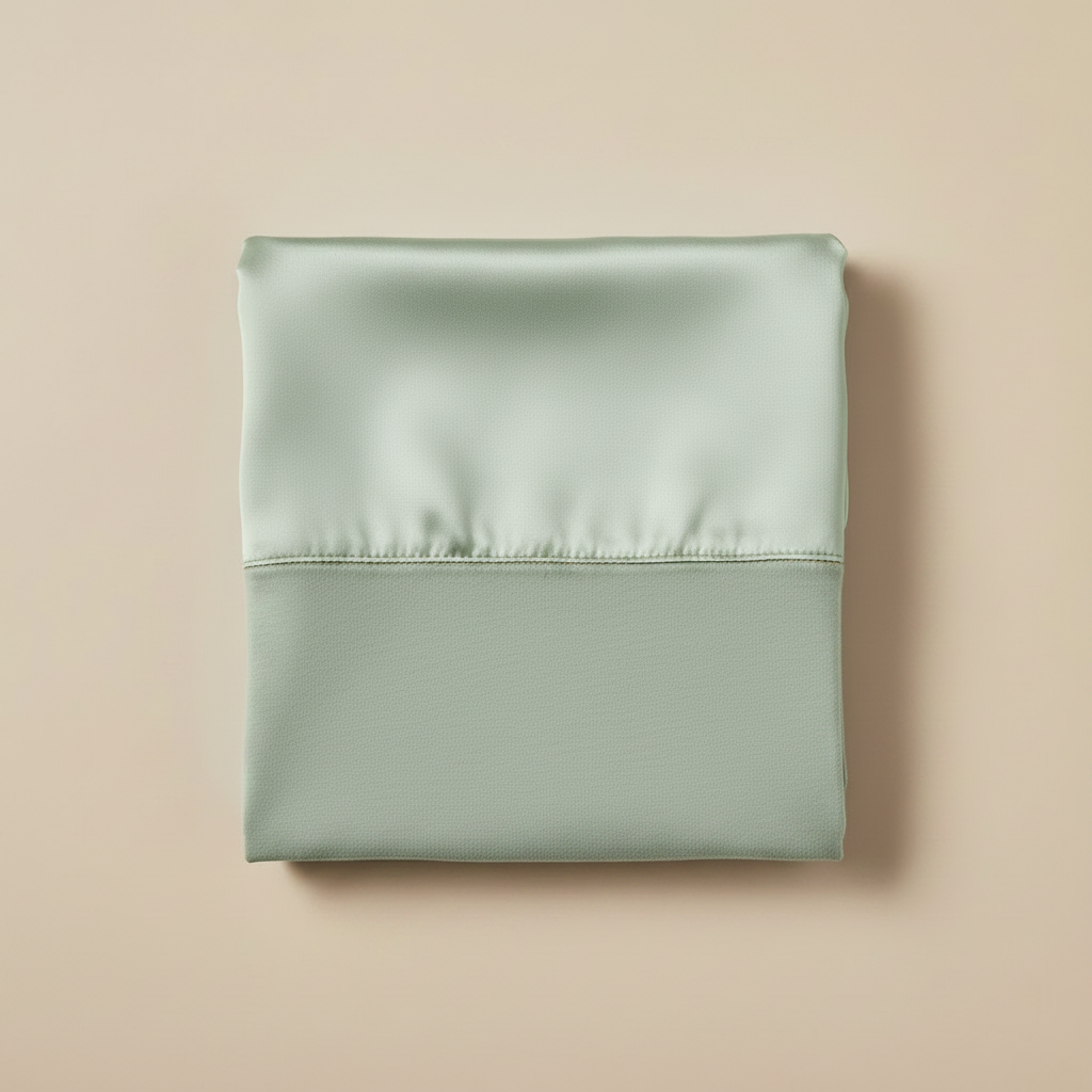 Baby Crib Sheet Sage Green