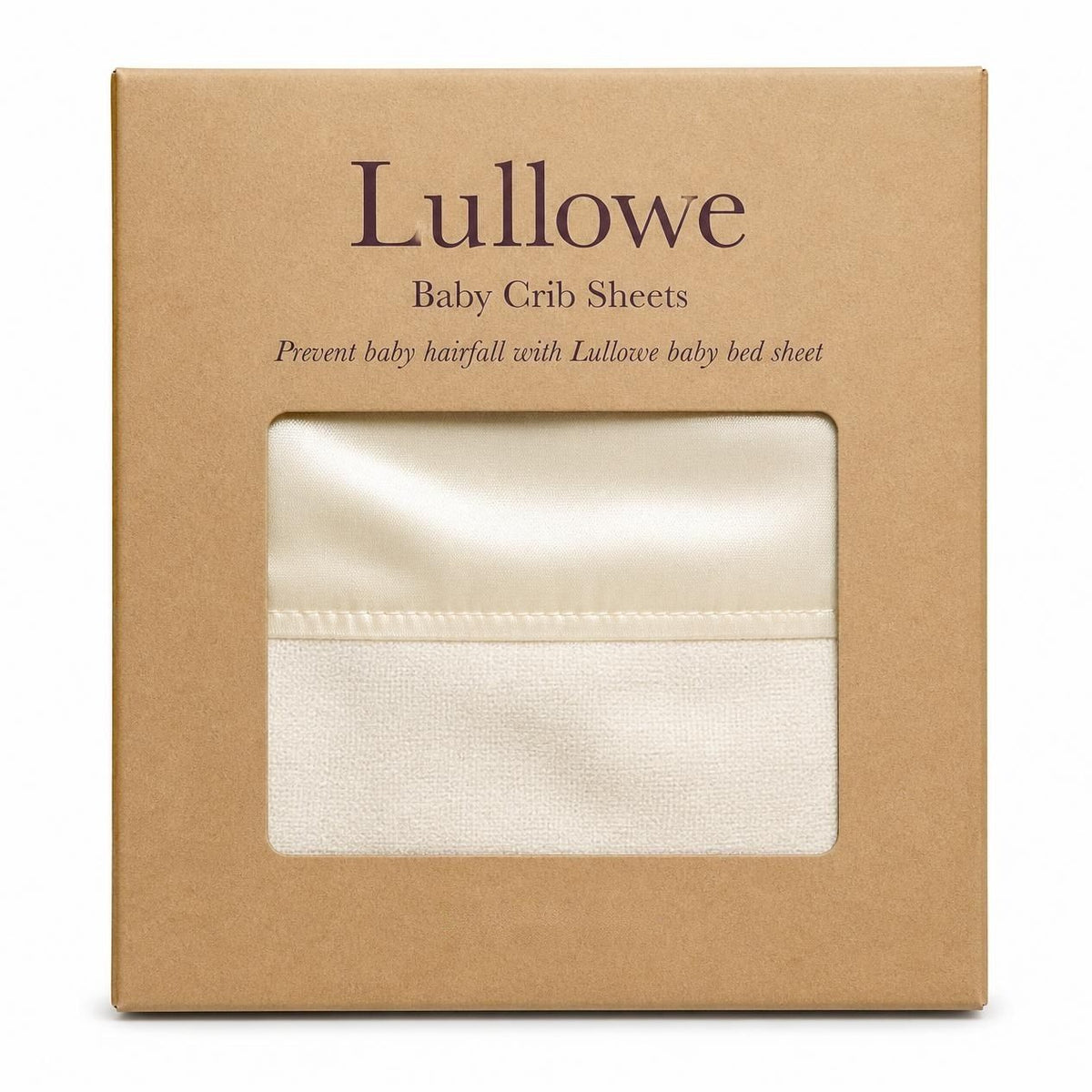 Baby Crib Sheet Soft Beige