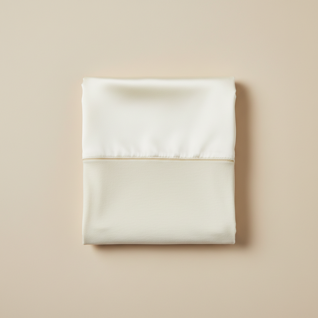 Baby Crib Sheet Soft Beige
